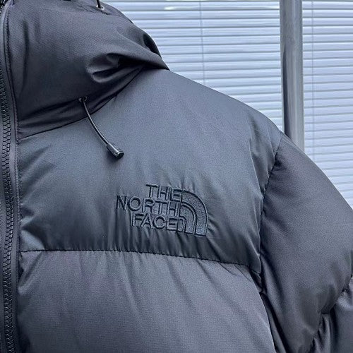The North Face Purple Label Black Hooded Quilted Puffer Jacket