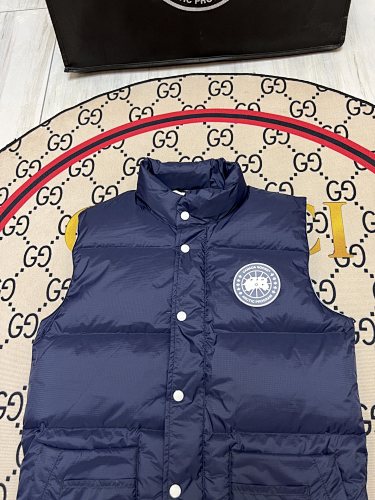 Canada Goose Navy Quilted Puffer Vest