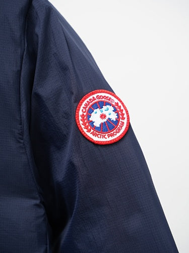 Canada Goose Navy Blue Stand-Collar Puffer Jacket