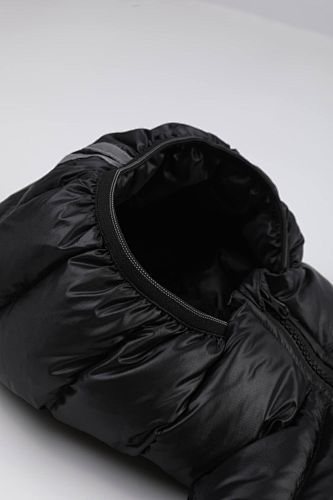 Canada Goose Black Hooded Quilted Puffer Jacket