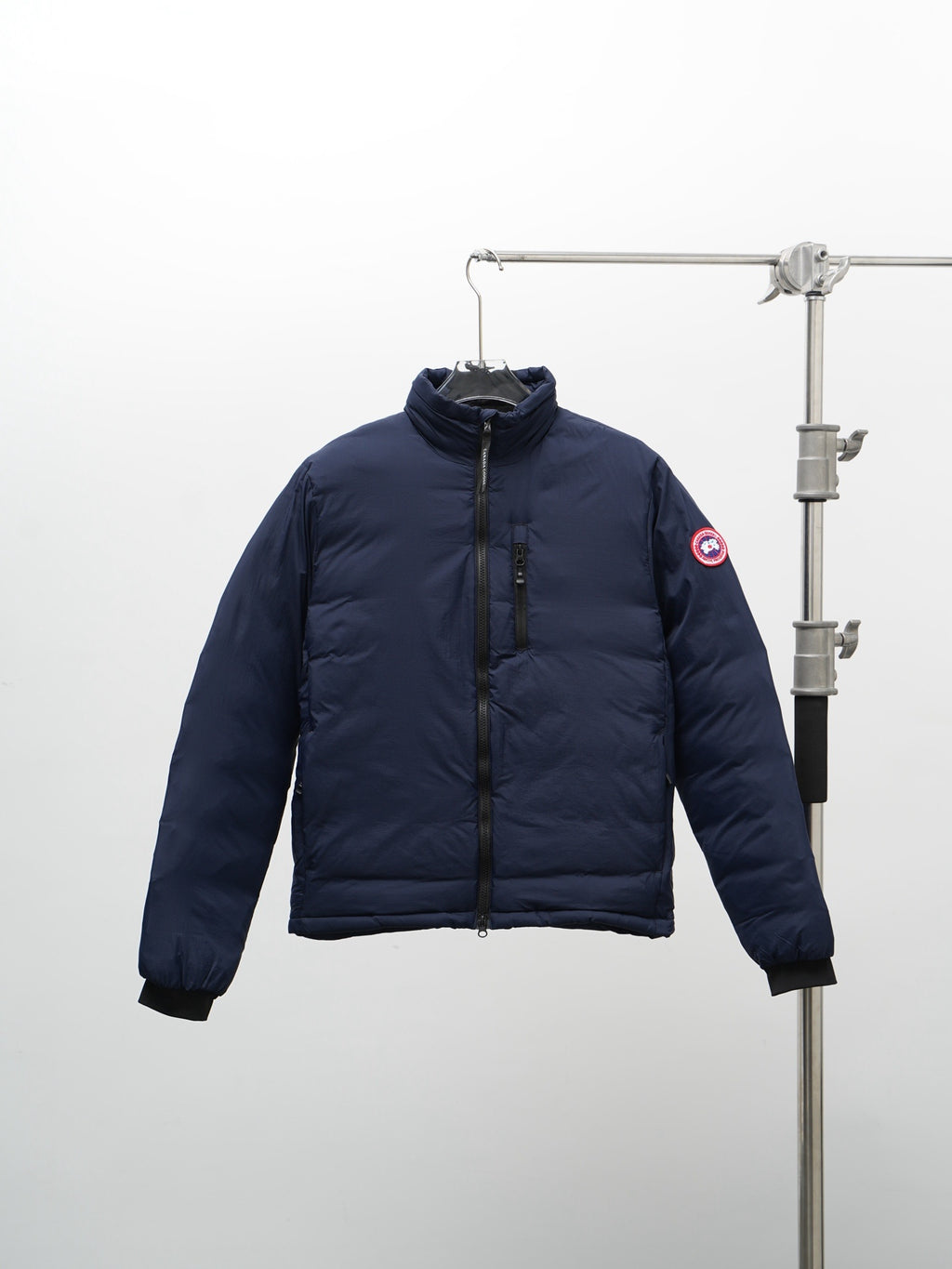 Canada Goose Navy Blue Stand-Collar Puffer Jacket