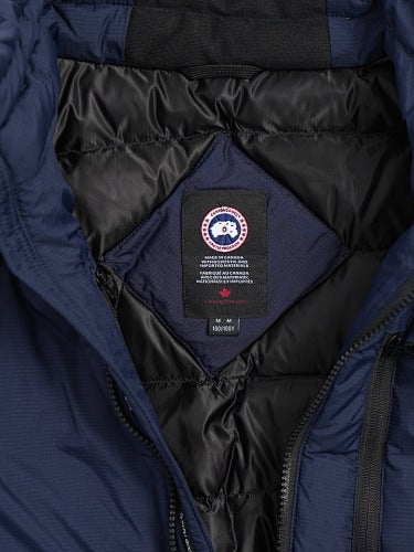 Canada Goose Navy Blue Stand-Collar Puffer Jacket