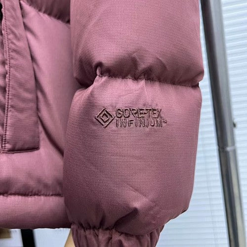 The North Face Purple Label Mauve Hooded Quilted Puffer Jacket
