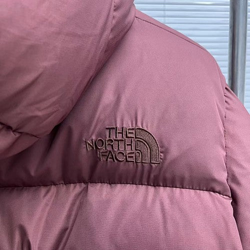 The North Face Purple Label Mauve Hooded Quilted Puffer Jacket