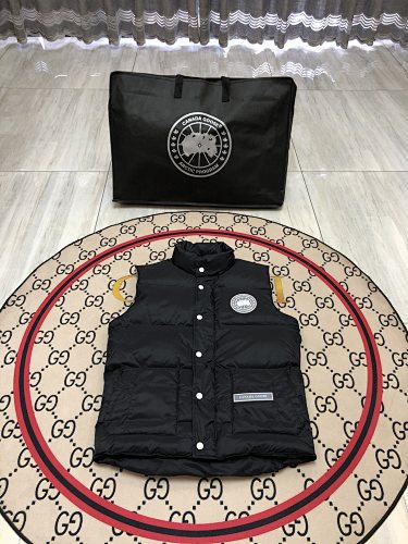 Canada Goose Black Quilted Puffer Vest