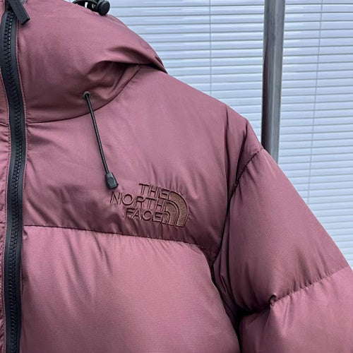 The North Face Purple Label Mauve Hooded Quilted Puffer Jacket