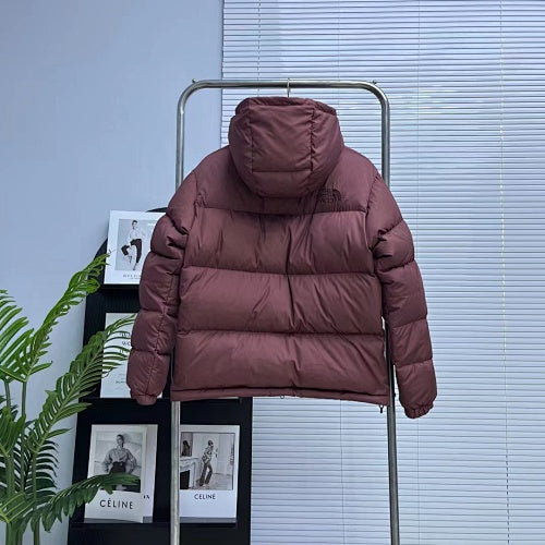 The North Face Purple Label Mauve Hooded Quilted Puffer Jacket