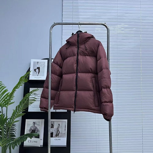 The North Face Purple Label Mauve Hooded Quilted Puffer Jacket