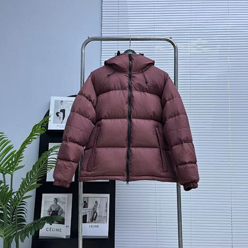 The North Face Purple Label Mauve Hooded Quilted Puffer Jacket