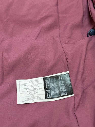 lululemon Mauve Purple Hooded Quilted Puffer Jacket