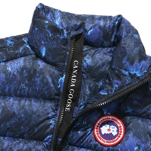 Canada Goose Blue Print Packable Puffer Vest