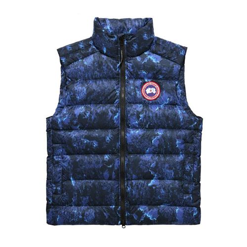 Canada Goose Blue Print Packable Puffer Vest