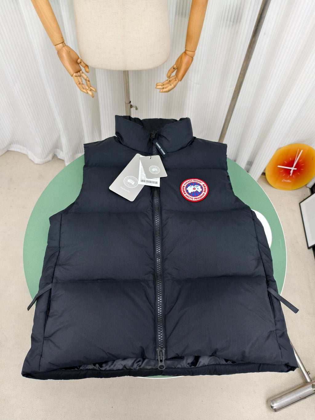 Canada Goose Black Quilted Puffer Vest