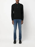 PS Paul Smith logo-embroidered merino polo shirt