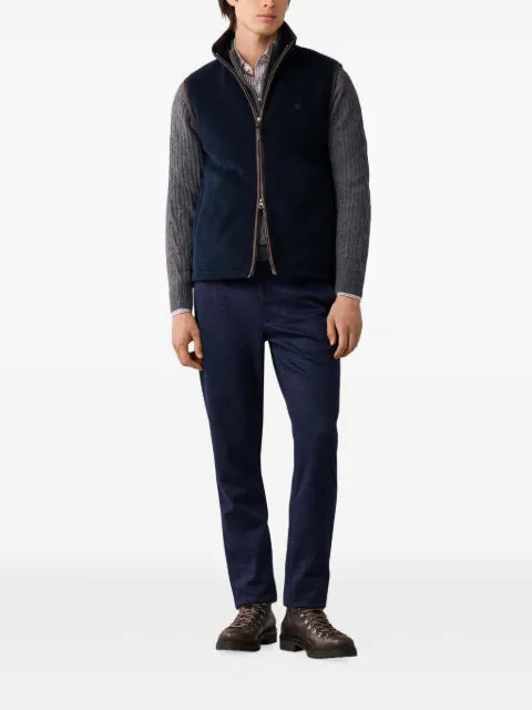 Hackett London polar fleece gilet