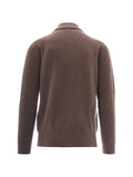 Ballantyne fisherman-rib wool sweater