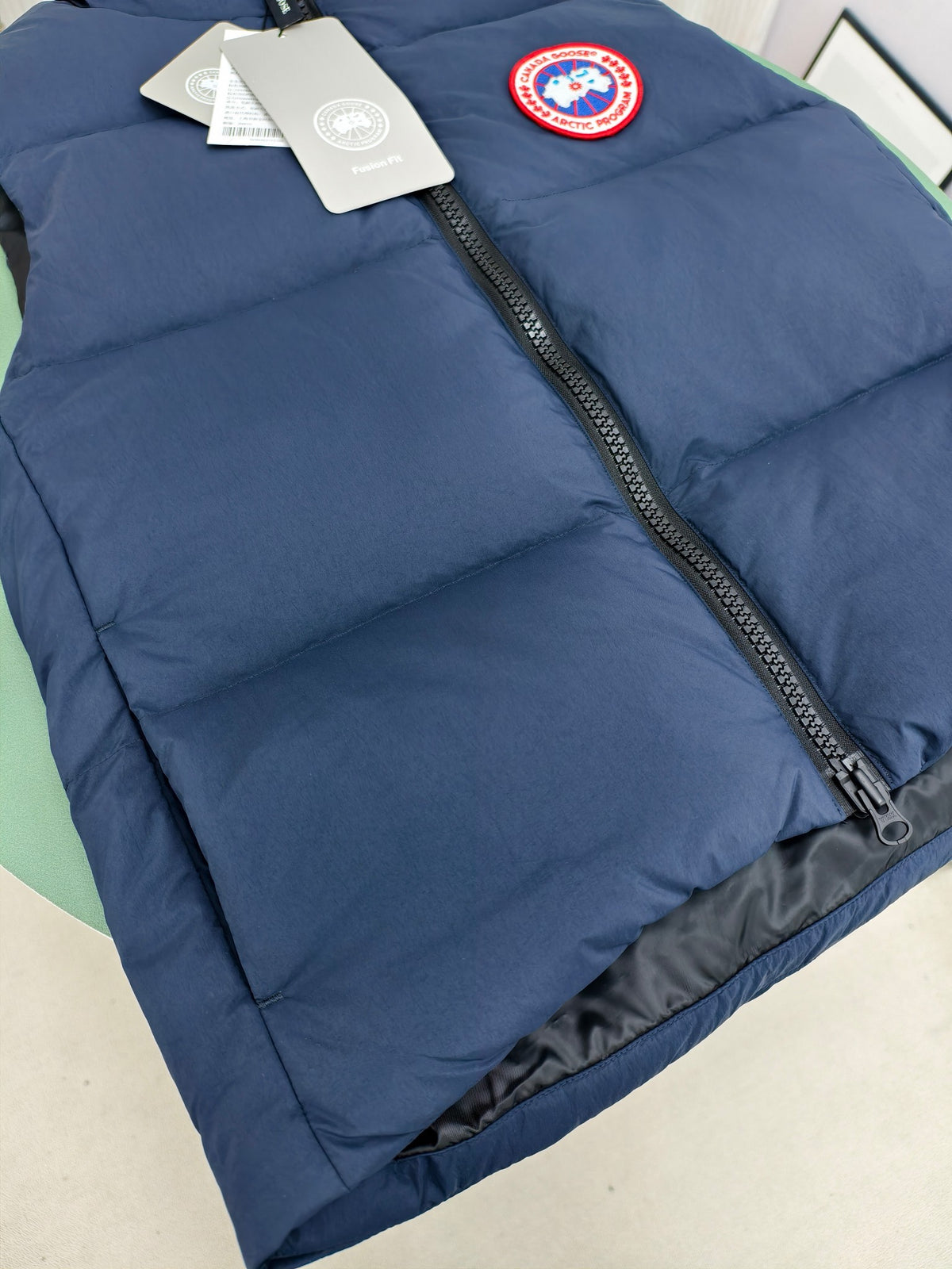 Canada Goose Navy Quilted Puffer Vest
