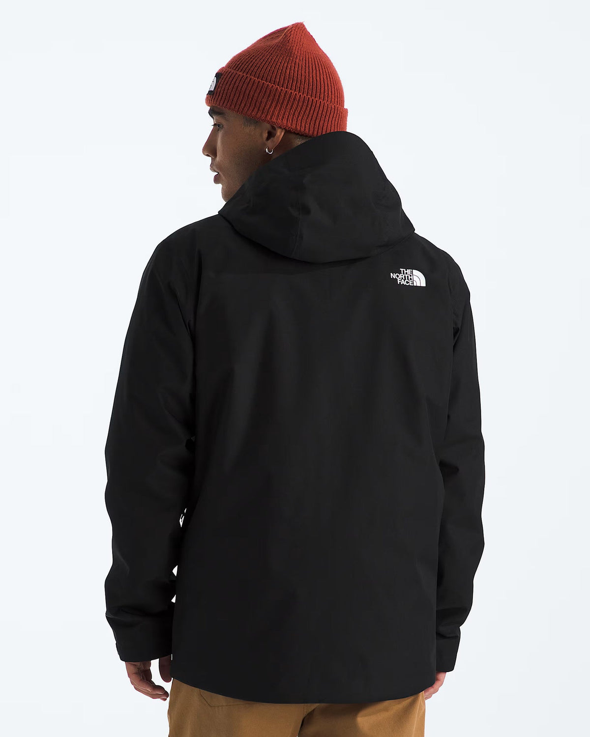 The North Face Black Hooded Full-Zip Shell Jacket