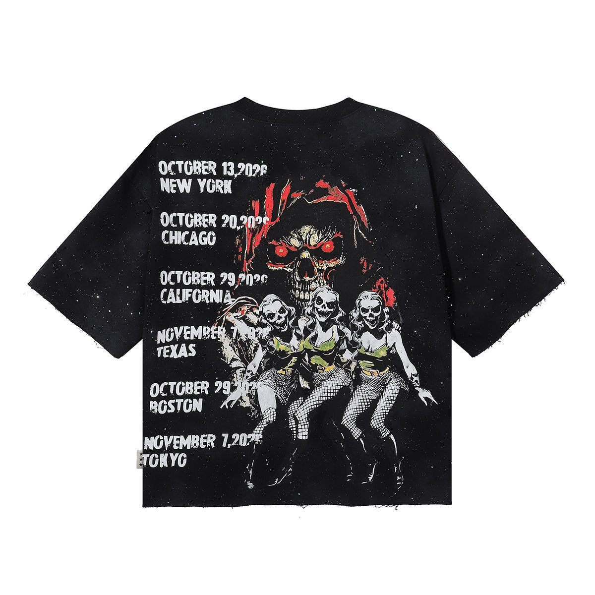 BKYS Revival Hellfest Speckle Graphic T-Shirt