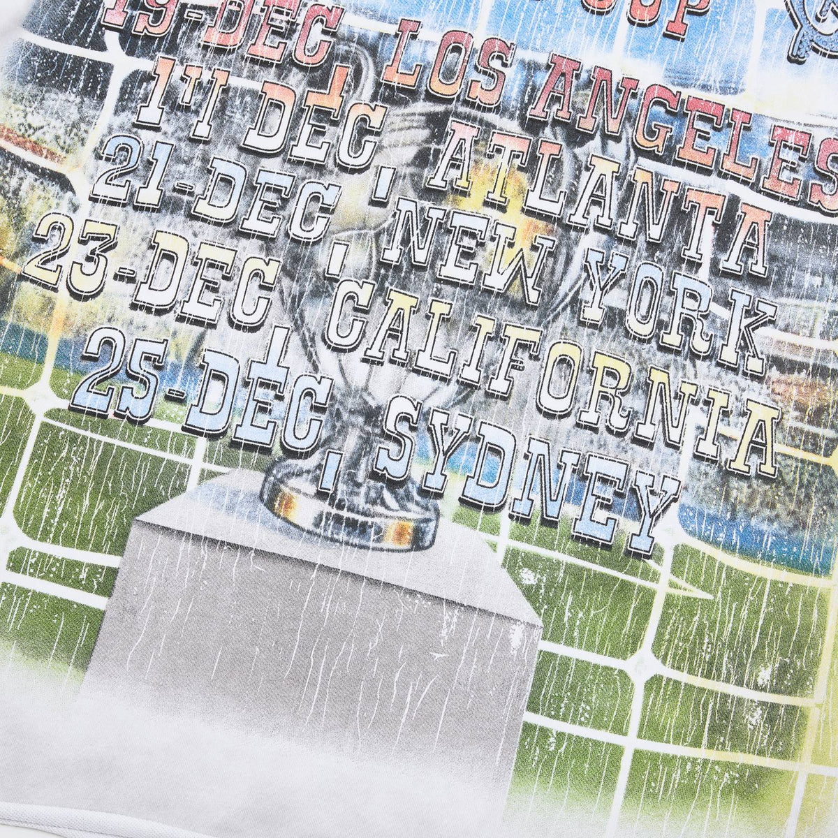 HARMONY Soccer Cup Schedule Graphic Short-Sleeve T-Shirt