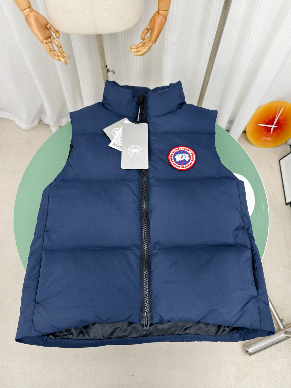 Canada Goose Navy Quilted Puffer Vest