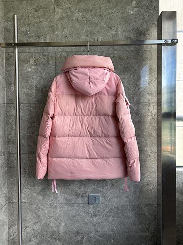 Canada Goose Dusty Pink Hooded Quilted Puffer Jacket